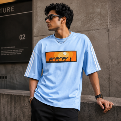 Exclusive Premium Cotton Oversized Drop-Shoulder T-Shirt – Style & Comfort Combined!